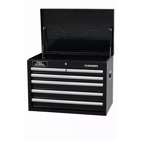 Husky 26-inch W 6-Drawer Tool Storage Chest in Black | The Home Depot Canada