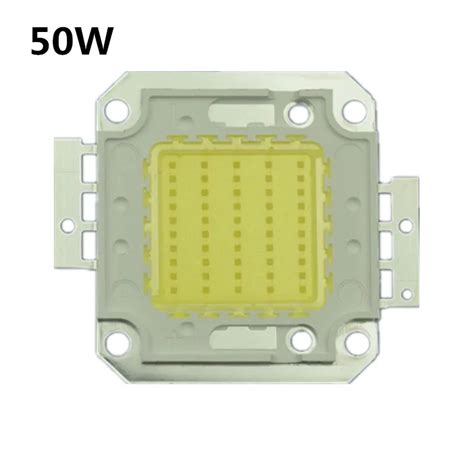 Pcs Led W W Cob Integrated High Power Lamp Beads Tetragonum