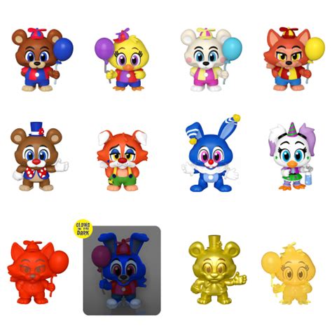 Fnaf Security Breach S2 Mystery Minis Box 12 Figurines