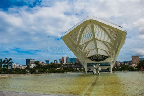 Rio De Janeiro Brasil Museu Do Amanh Museu Do Amanh Projetado