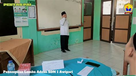 Lomba Adzan Sdn 1 Awipari Pentas Pai Pentaspai Youtube