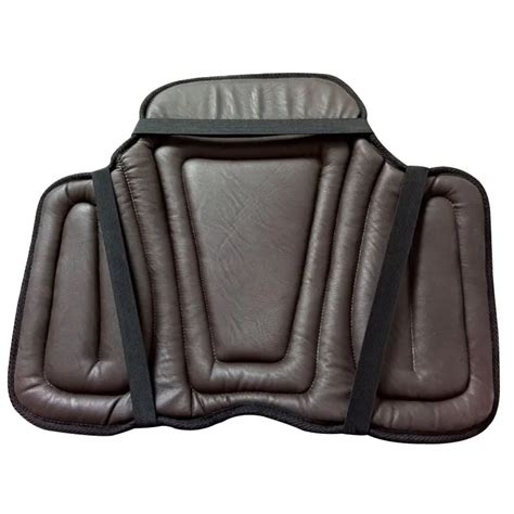 Equestrian PU Saddle Pads Black Horse Riding Saddle Pad Soft Seat Pad ...