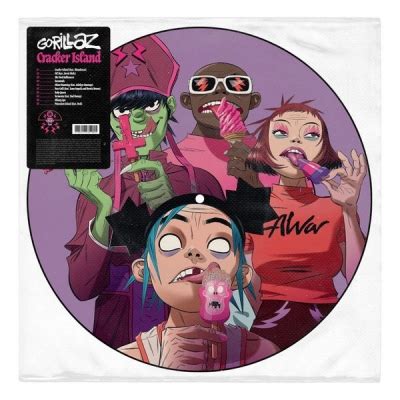 Cracker Island Limited Edition Picture Disc Gorillaz HMV BOOKS