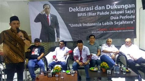 Giliran Bpjs Deklarasikan Dukungan Untuk Jokowi 2 Periode Pemilu