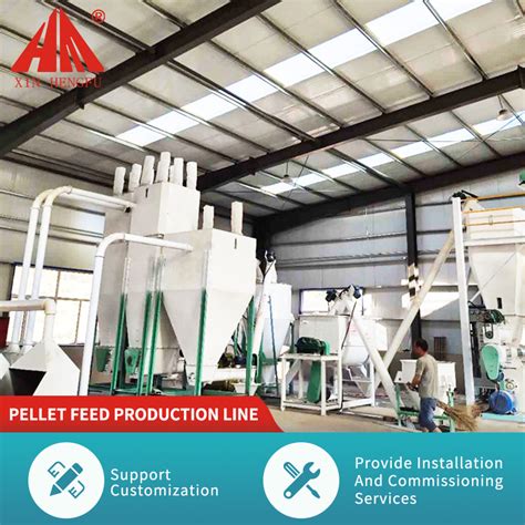 Complete Set Chickencattlepig Feed Pellet Plant China Chicken Feed