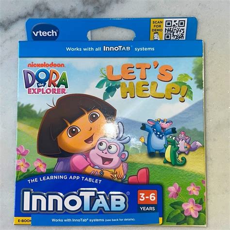 Innotab Toys Innotab Systems Dora The Explorer Lets Help Poshmark