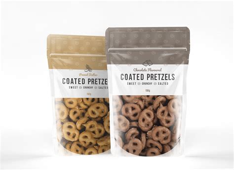 Coated Pretzels Packaging On Behance