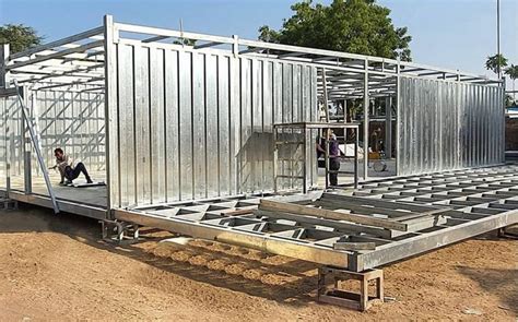 Steel Container Homes and Offices, For House/Office at Rs 999/sq ft in ...