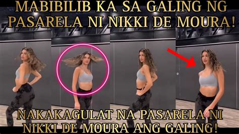 Nikki De Moura Update Nakakagulat Na Pasarela Ni Nikki De Moura Sa