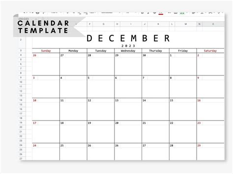 Customizable Calendar Template Editable Excel/google Sheets/numbers ...