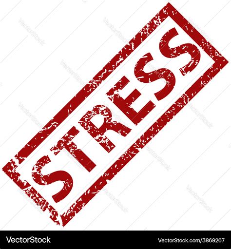 Stress Rubber Stamp Royalty Free Vector Image VectorStock