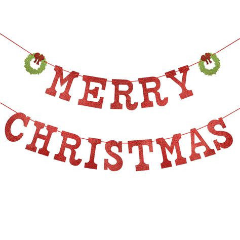 Merry Christmas Banner Clipart