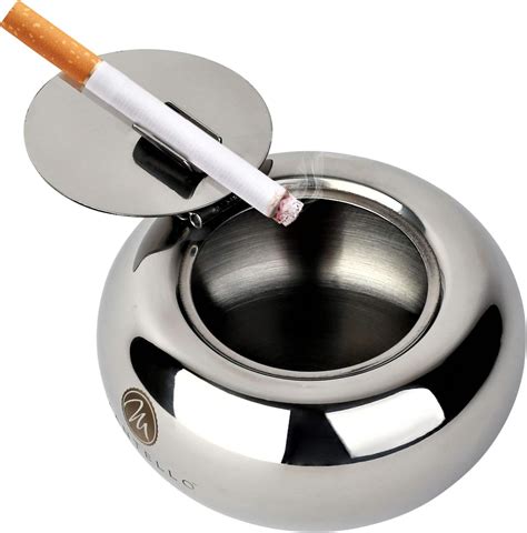 Amazon Mantello Ashtray For Outside Ashtray With Lid Smell Proof