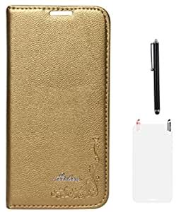 DMG LISHEN Premium Leather Flip Cover For Samsung Galaxy Grand 2 G7106