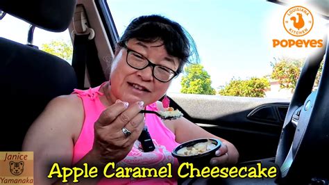 New Apple Caramel Cheesecake At Popeyes Louisiana Kitchen 2024summerseasonings Youtube