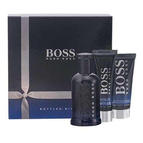 Buy Hugo Boss Bottled Night Eau De Toilette 100ml 3 Piece Set Online At Chemist Warehouse®