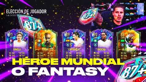 ABRO MUCHOS PLAYER PICK DE HEROE FANTASY O MUNDIAL 87 FIFA 23