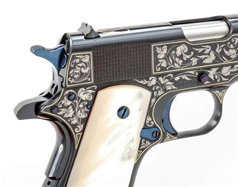 Fancy Engraved Remington Rand Model 1911 A1 Semi Auto Pistol