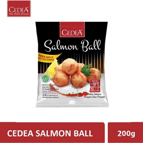 Jual Cedea Salmon Ball Gr Bakso Salmon Shopee Indonesia