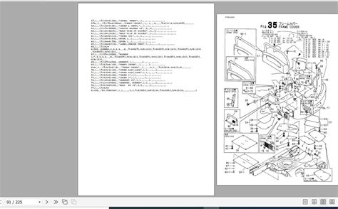 Yanmar Crawler Backhoe Vio50 1 Parts Catalog Y00K3493 Auto Repair