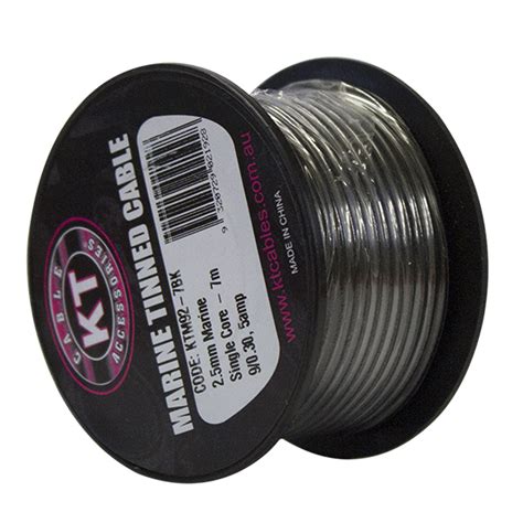 Marine Tinned Single Core Cable Black Mm Stranding M Mini