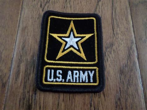 U.S MILITARY ARMY STAR LOGO PATCH U.S ARMY STAR EMBROIDERED SHOULDER H ...