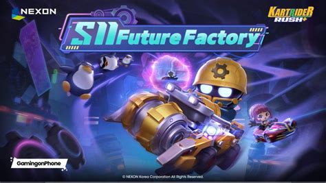 KartRider Rush Season 11 Brings The Future Factory Update With New