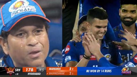 Sachin Tendulkar Started Crying After Arjun Tendulkar Made Him Proud