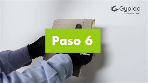 Cómo reparar agujeros en los paneles de yeso Drywall GYPLAC YouTube