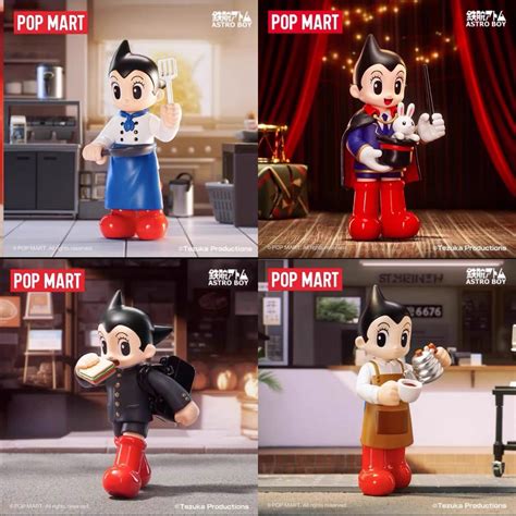 Astro Boy Diverse Life Popmart Full Set Single Blind Box Able To