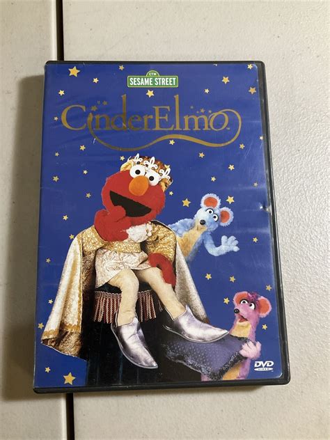 Sesame Street Cinderelmo Dvd Elmo Keri Russell Kathy Najimy Oliver