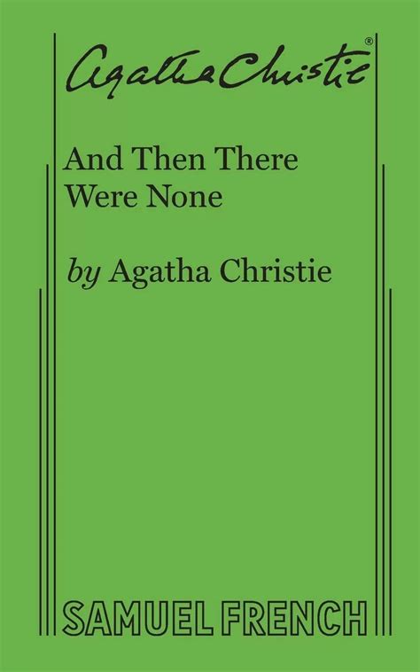 And Then There Were None (Play)