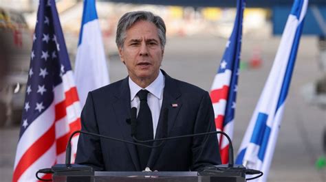 Blinken Arrives in Israel, Will Discuss Iran and Palestinians With ...