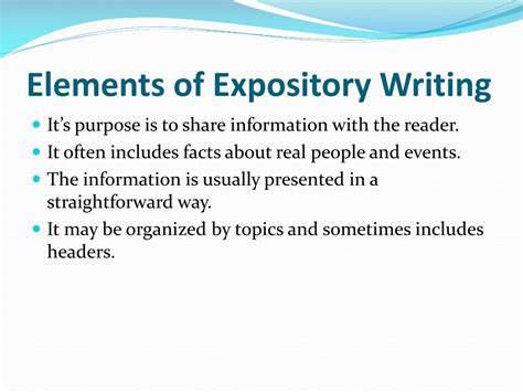 Ppt Expository Writing Powerpoint Presentation Free Download Id