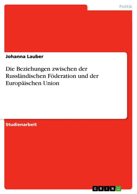 Beziehungen zwischen der Russländischen Föderation und der