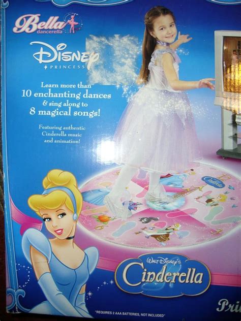 BELLA DANCERELLA DANCE STUDIO & DVD - DISNEY PRINCESS CINDERELLA NIB | #1837868636