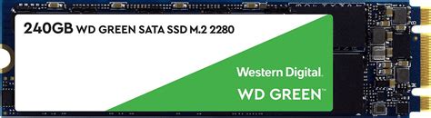 Western Digital Green 240GB M 2 2280 SATA III SSD