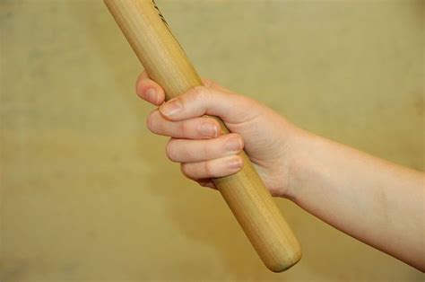 Correct Grip Not Too Loose Not Too Tight Fingers Wrapped Around And