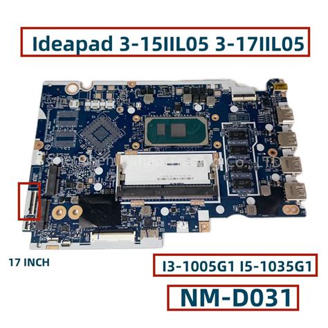 Nm D For Lenovo Ideapad Iil Iil Laptop Motherboard With