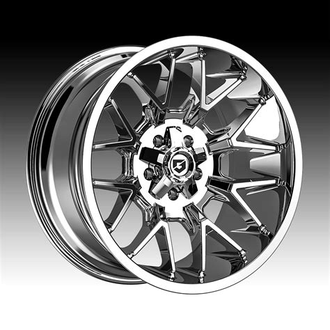 Gear Offroad 768C Primacy Chrome Custom Truck Wheels - 768C / Primacy ...