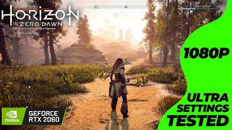 Horizon Zero Dawn RTX 2060 I7 4770 Ultra Settings Tested YouTube