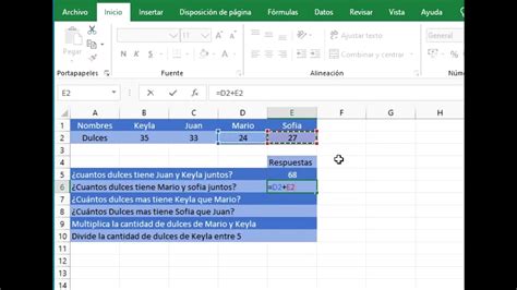 Curso de Excel operaciones básicas en excel YouTube