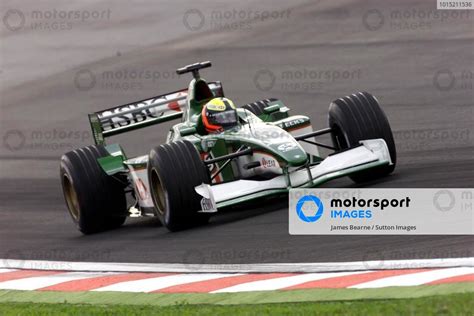 Luciano Burti Bra Jaguar Cosworth R Malaysian Gp Qualifying Sepang