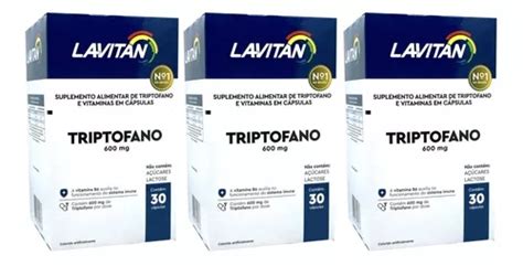 Kit Vitaminas Lavitan Triptofano Cimed C Psulas Mercadolivre