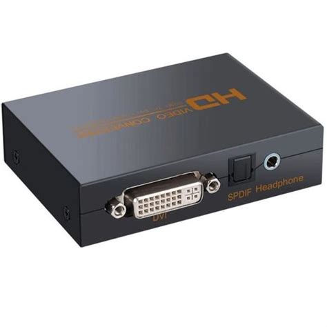 Eu Plug Extracteur Audio Hdmi Vers Dvi Convertisseur Num Rique Vers