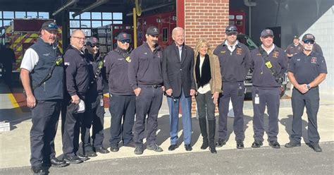 Nantucket Current President Biden Visits Nantucket Fire Department