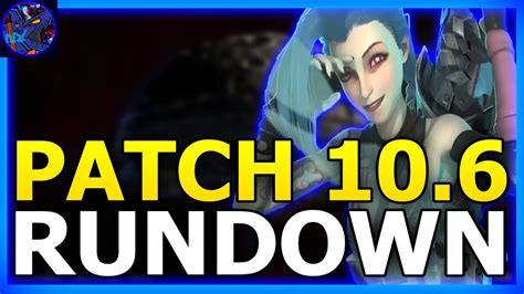 Patch 10 6 Rundown League Of Legends Lets Talk Jinx 173 Youtube