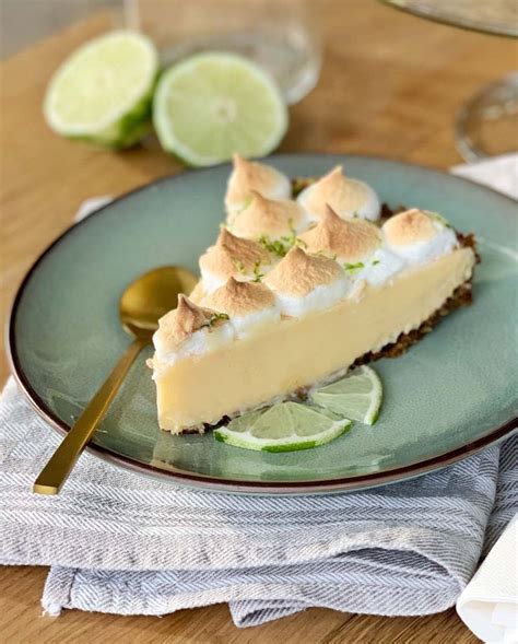 Key Lime Pie Limettenkuchen Usa Kulinarisch Rezept