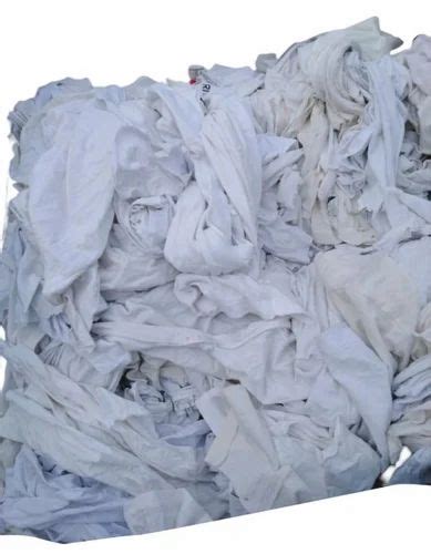 Hand Knotted Off White Cleaning Purpose Cotton Waste Cloth At Rs Kg