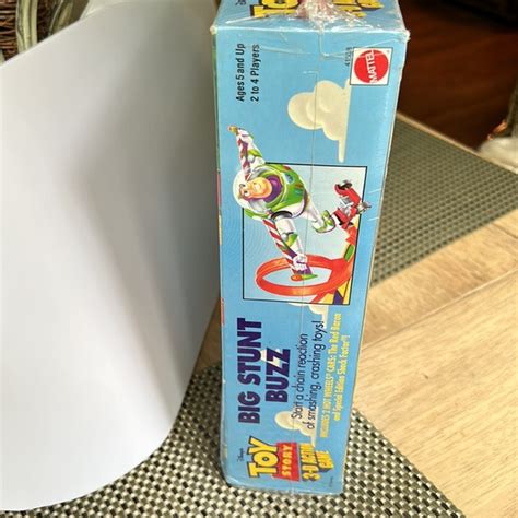 Mattel Toys Very Rare New Toy Story Big Stunt Buzz Hot Wheels Game Poshmark